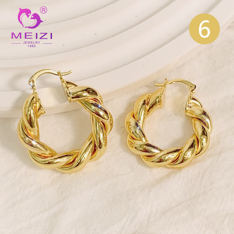 gold hoop earrings for women sensitive ears