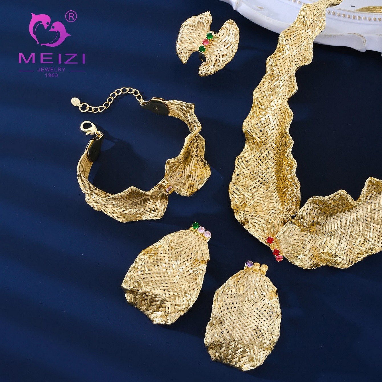 Artistic Luxury Jewelry Set (Four Pieces)