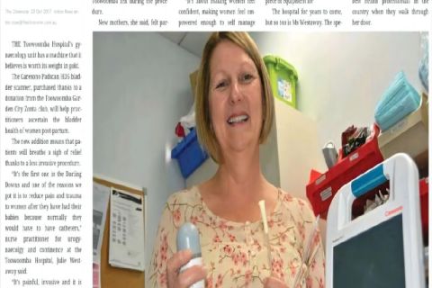 Сканер мочевого пузыря Каресоно: помощь молодым мамам в Австралии