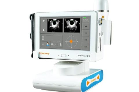 Schulung zum Betrieb des HD3-Blasenscanners