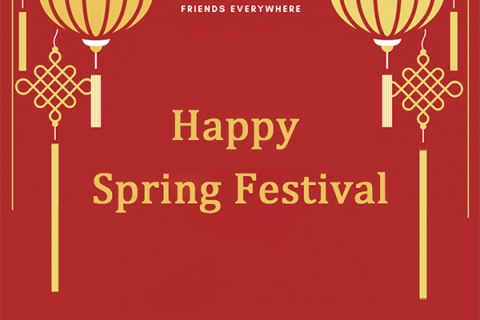 Feiertagsmitteilung zum chinesischen Frühlingsfest