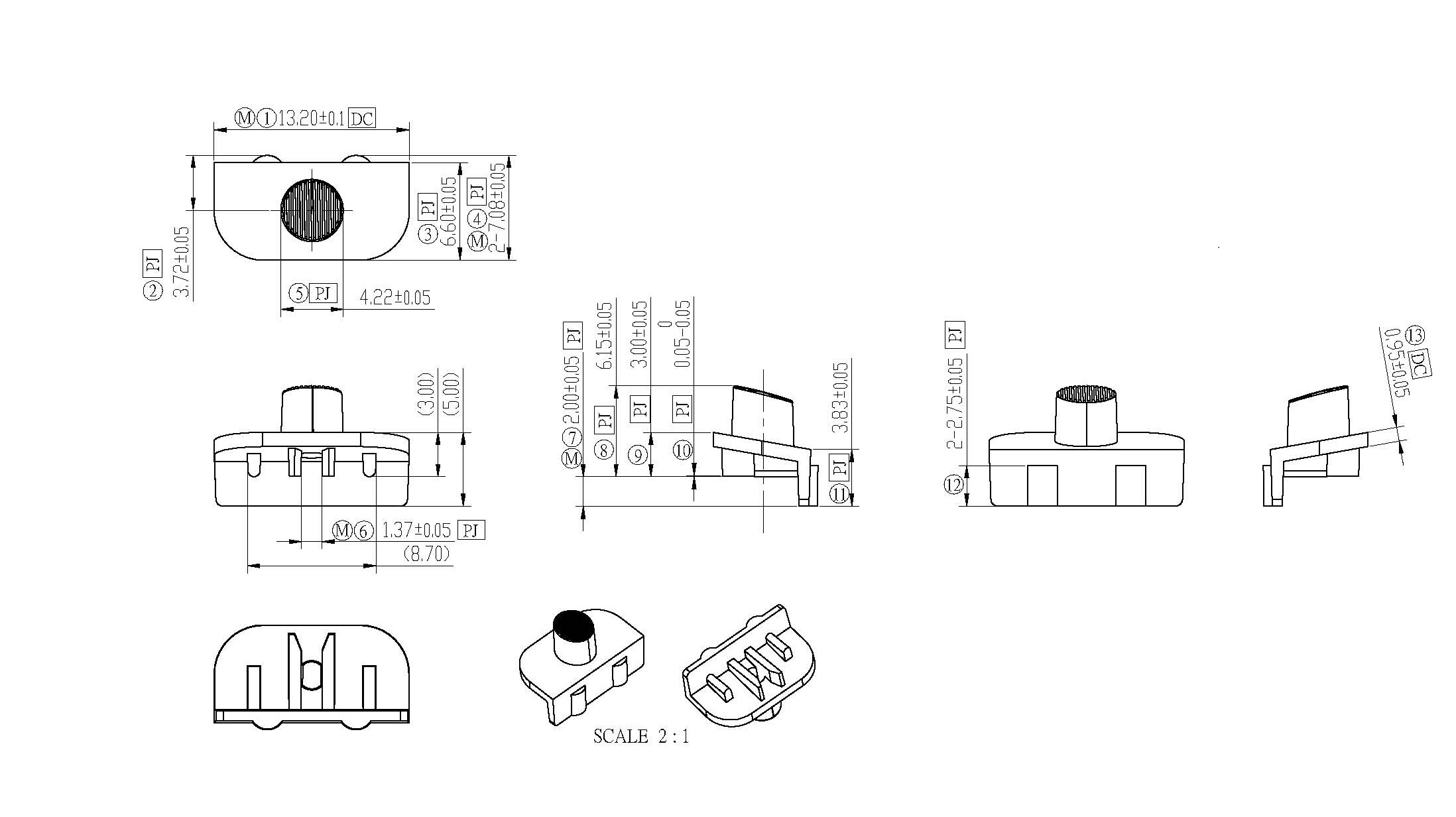 plastic injection overmolding