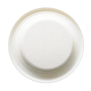 Sugarcane Bagasse Pulp 6 Inch Disposable Plates For Restaurant Cake