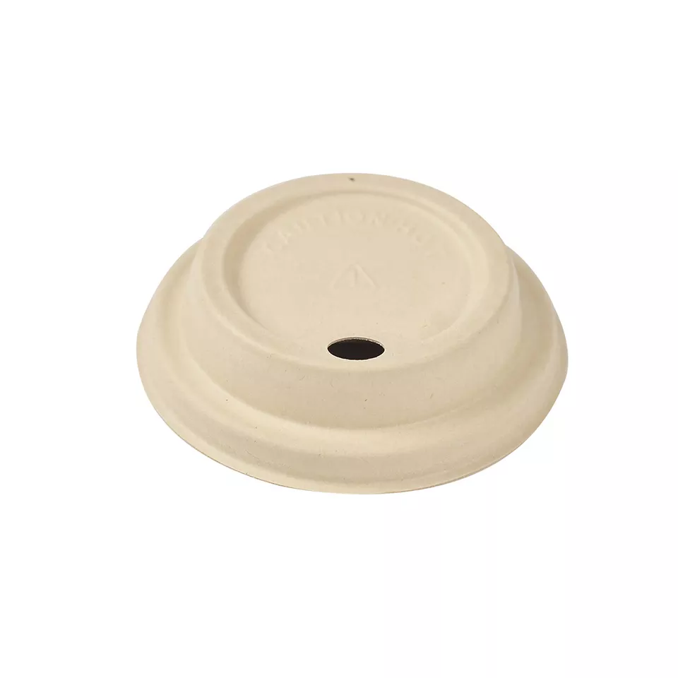 Bagasse Lid For Coffee Cup