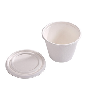 Taza de sopa de bagazo de alimentos de 16 oz