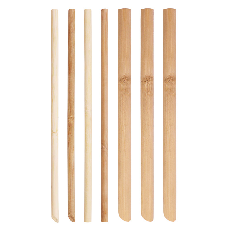 biodegradable bamboo fiber straw disposable