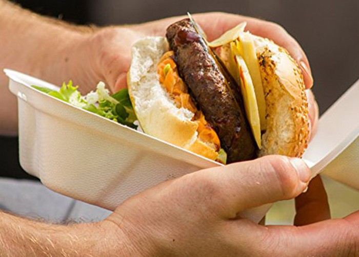 burger dine-in takeaway box