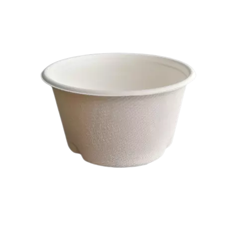 bagasse disposable biodegradable sugarcane ice cream cup