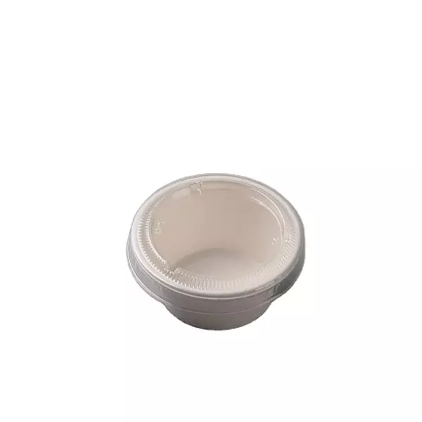 100% Bagasse Disposable 1 oz sauce cup sugarcane