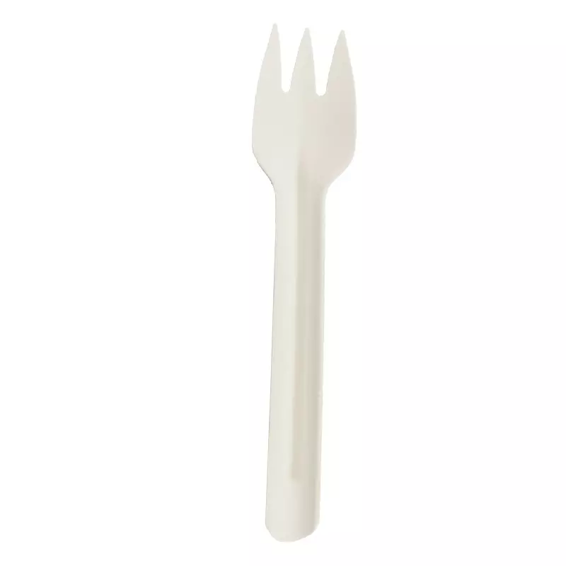 Disposable Compostable Bagasse sugarcane Spoon Fork Knife