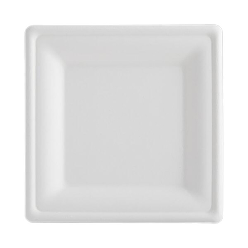 bagasse square plate
