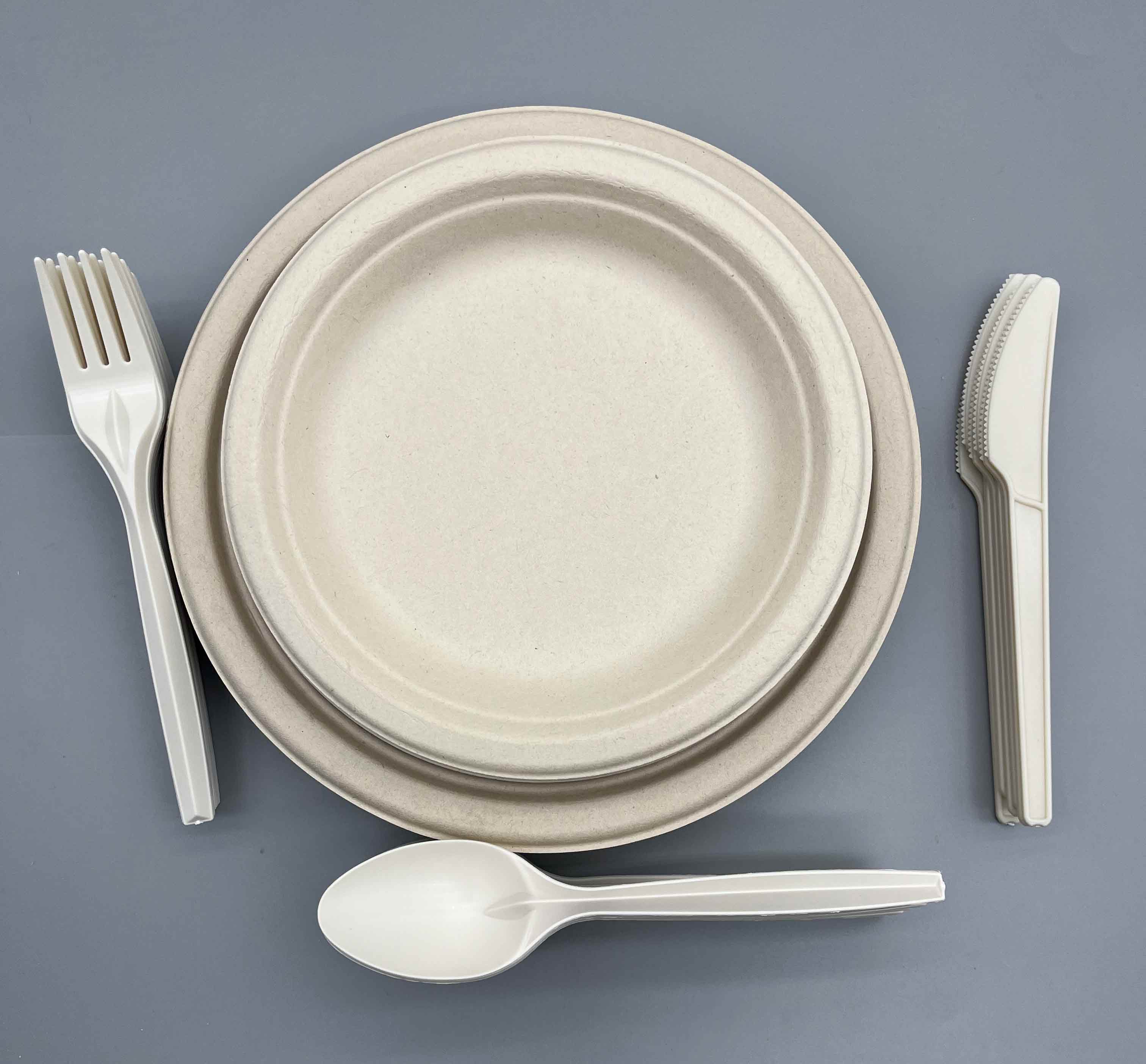 Compostable Paper Plates