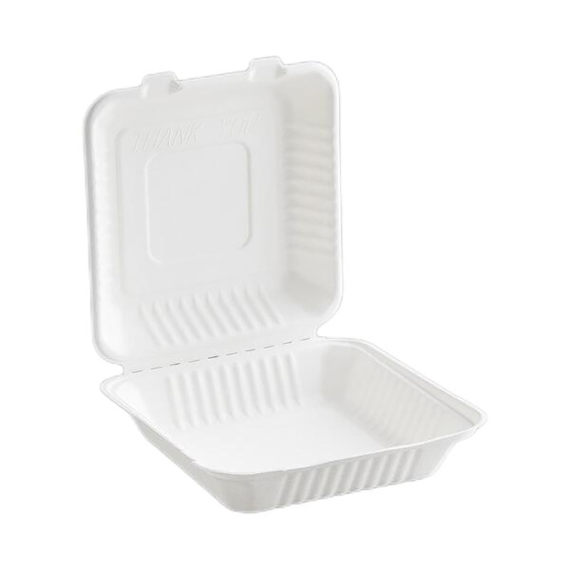 biodegradable bagasse food packaging boxes