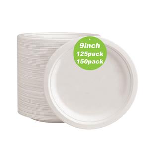 9inch disposable biodegradable plate