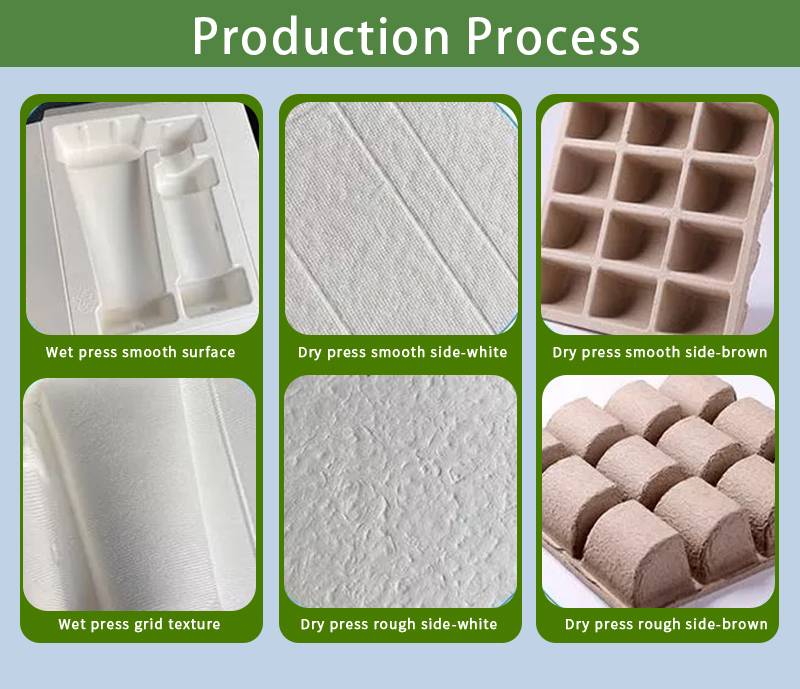 molded paper pulp packaging