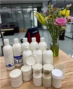 Custom biodegradable wet press molded pulp bottle