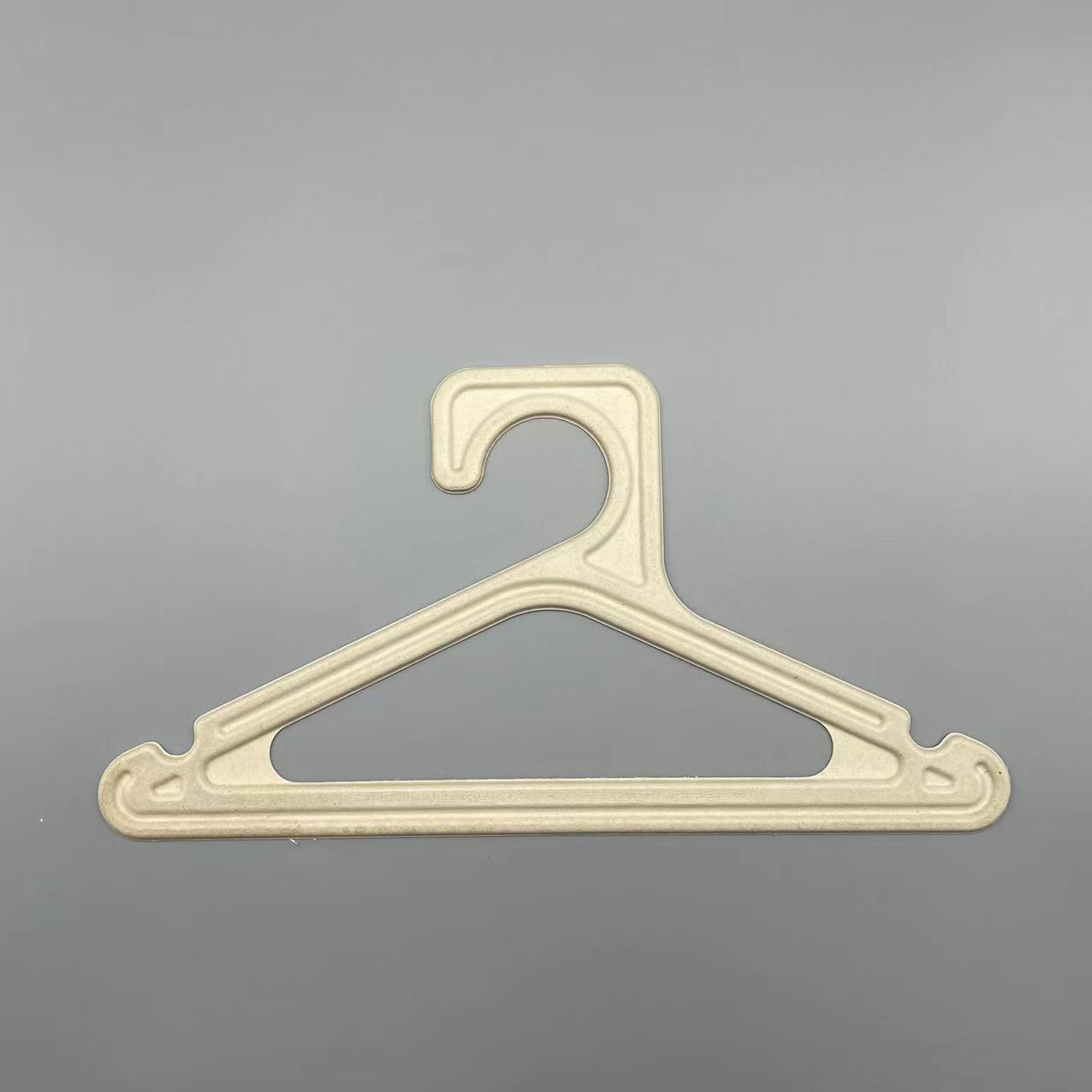 biodegradable compostable paper pulp non slip clothes hanger