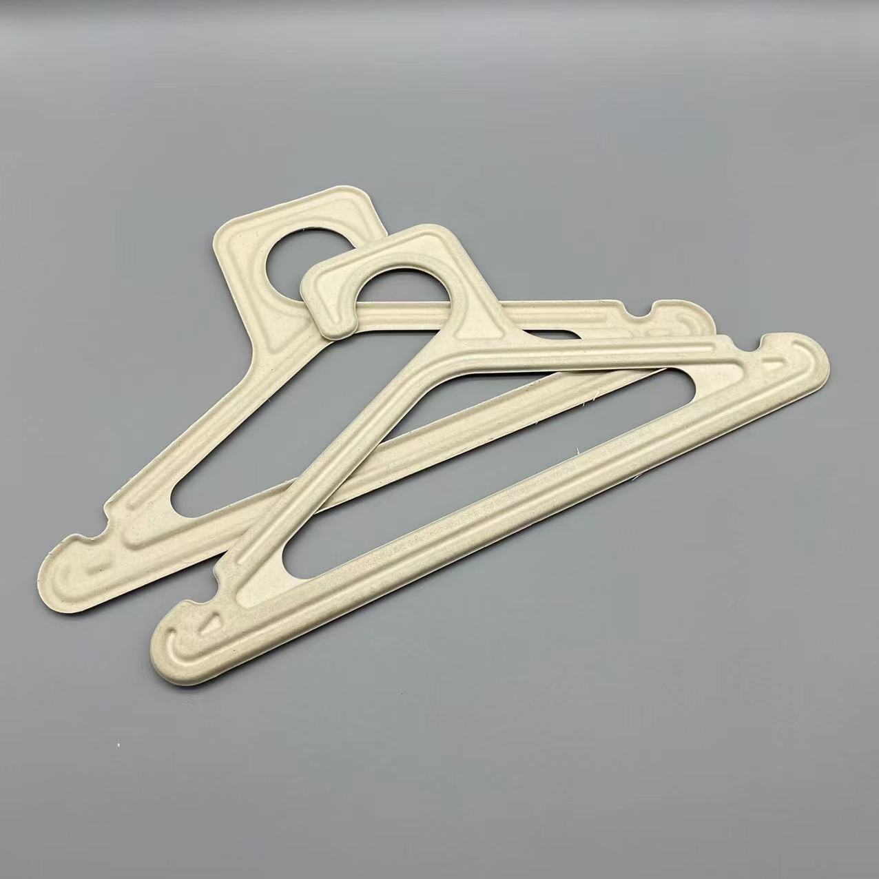 biodegradable compostable paper pulp non slip clothes hanger