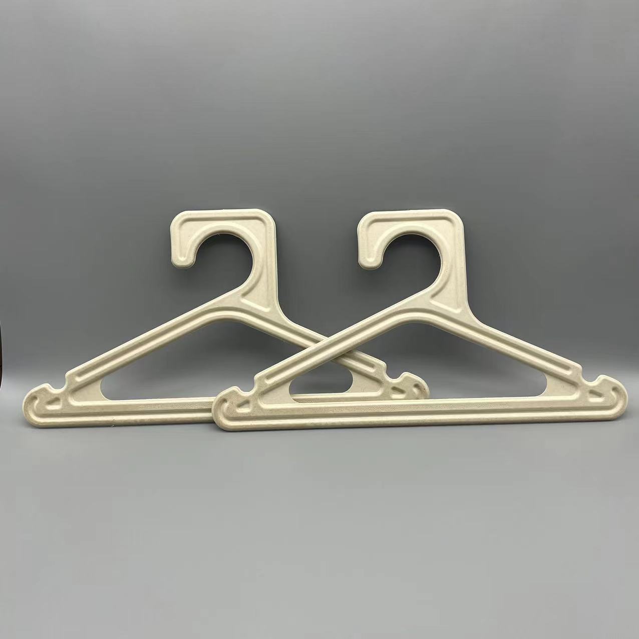 biodegradable compostable paper pulp non slip clothes hanger