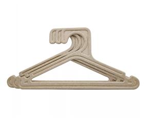 biodegradable compostable paper pulp non slip clothes hanger