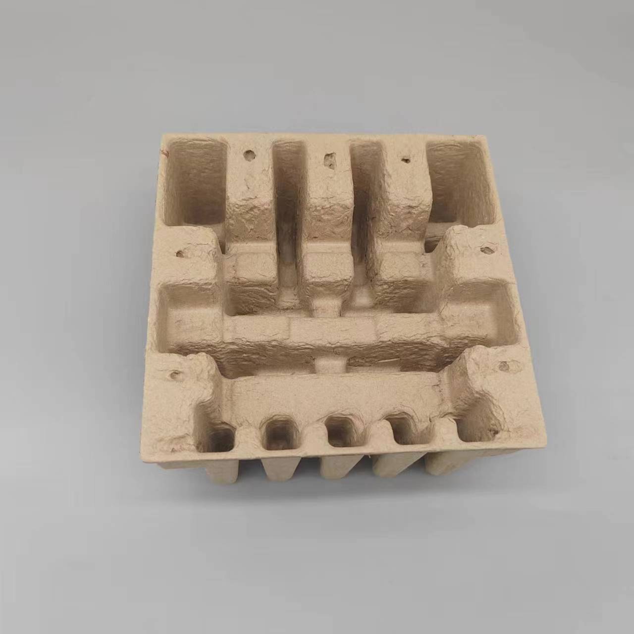 Custom Paper Pulp Molded Packaging Tray For Applications Industrial