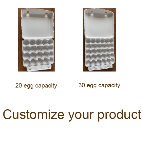 Customized Printing Colored Recyclable Egg Cartons