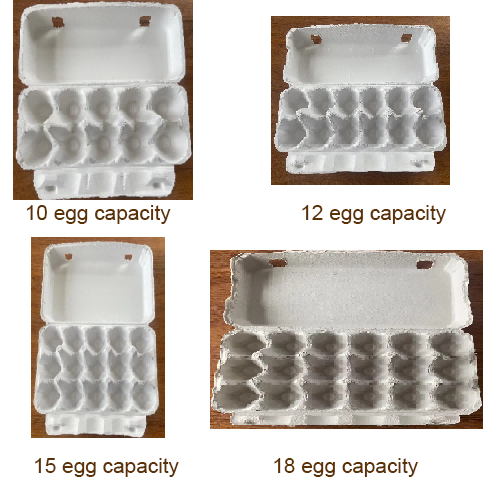 Customized Printing Colored Recyclable Egg Cartons