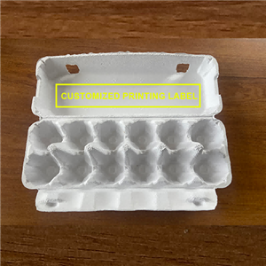 Customized Printing Colored Recyclable Egg Cartons