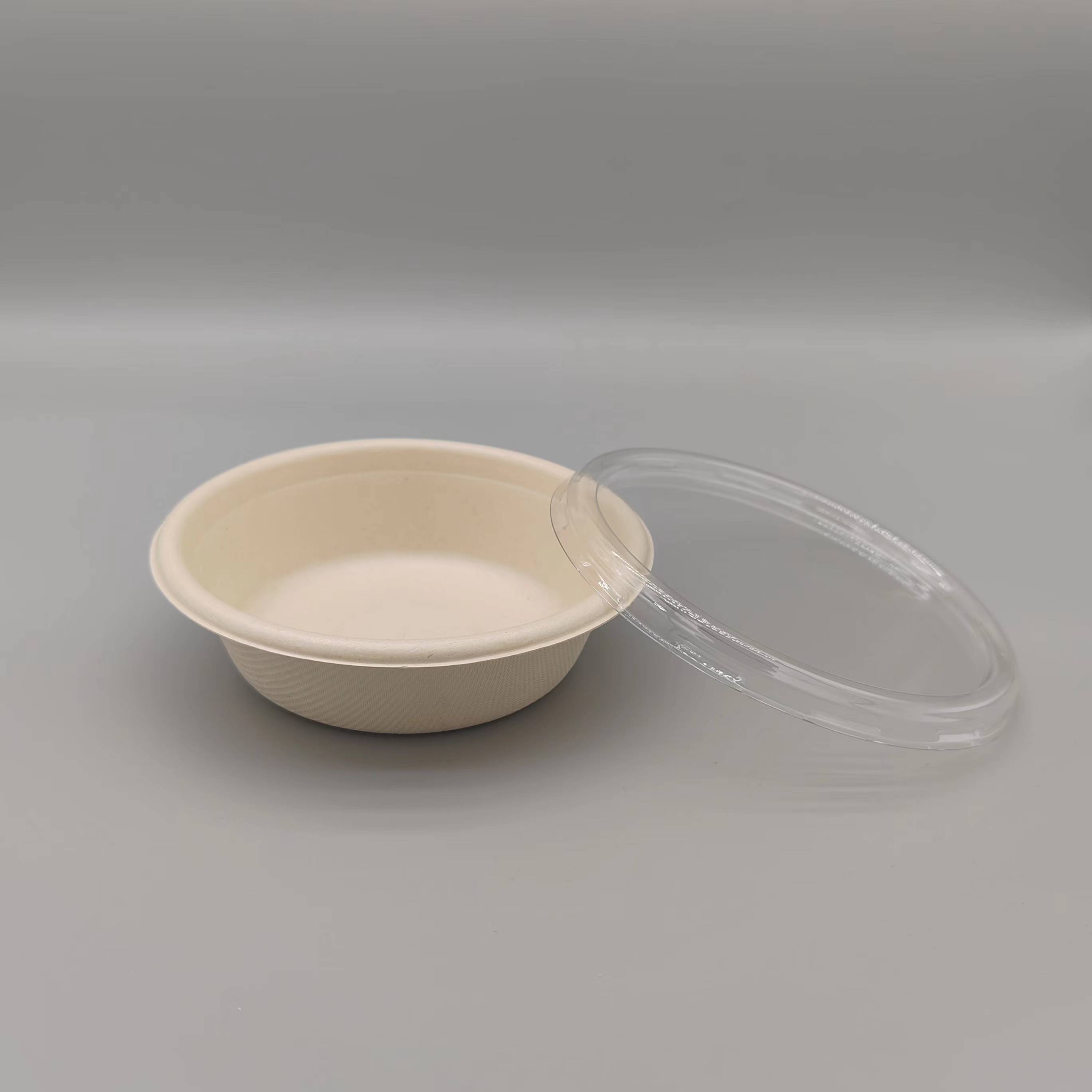 Sugarcane Bagasse Bowl with PE Coating