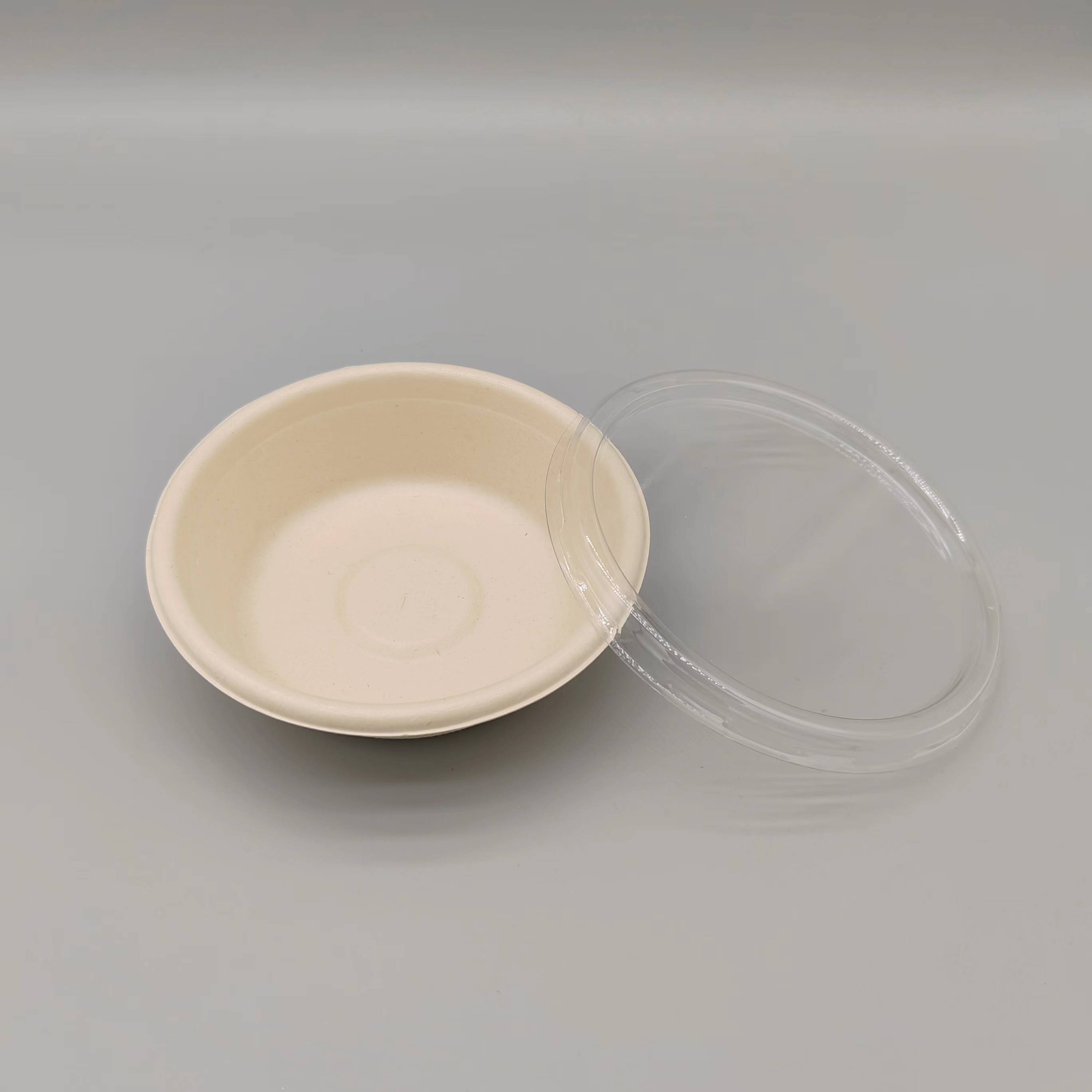 Sugarcane Bagasse Bowl with PE Coating