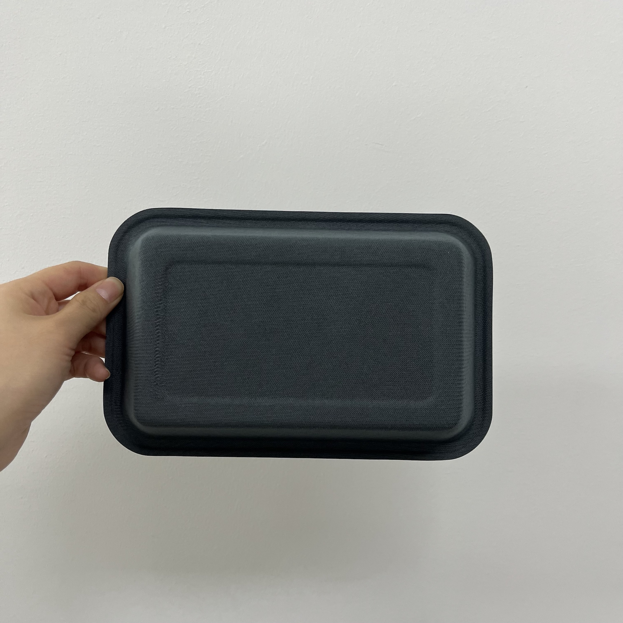 Disposable Black Sgarcane Bagasse Pulp Food Trays​