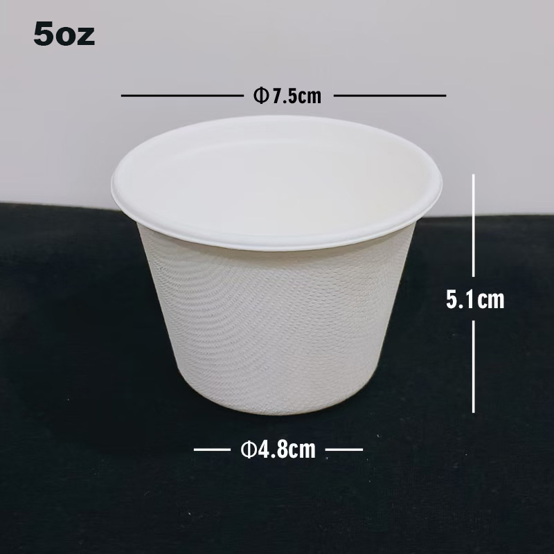 Custom Printed 5oz Disposable Paper Gelato Cups