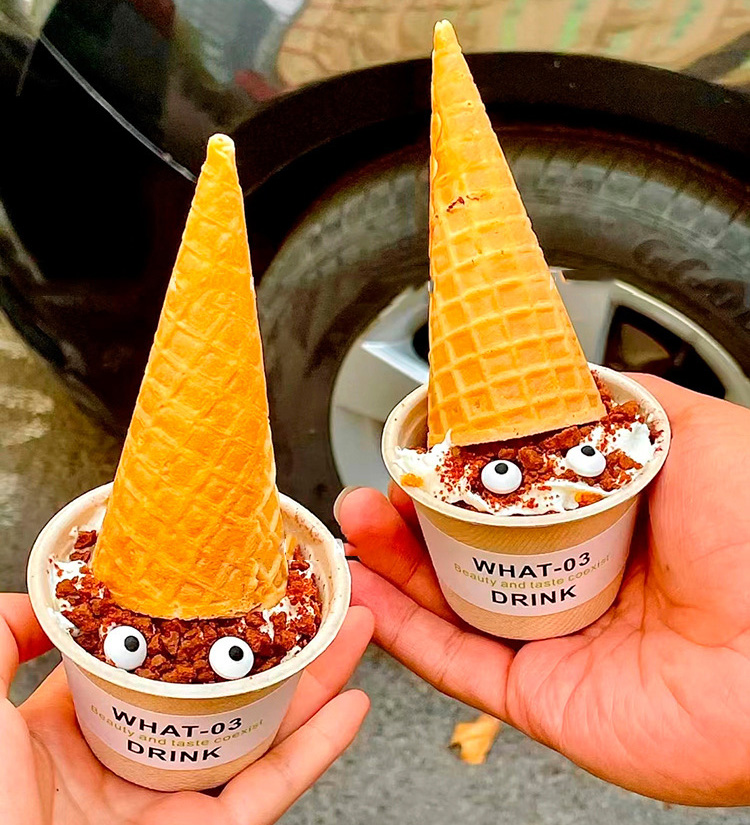 Custom Printed 5oz Disposable Paper Gelato Cups