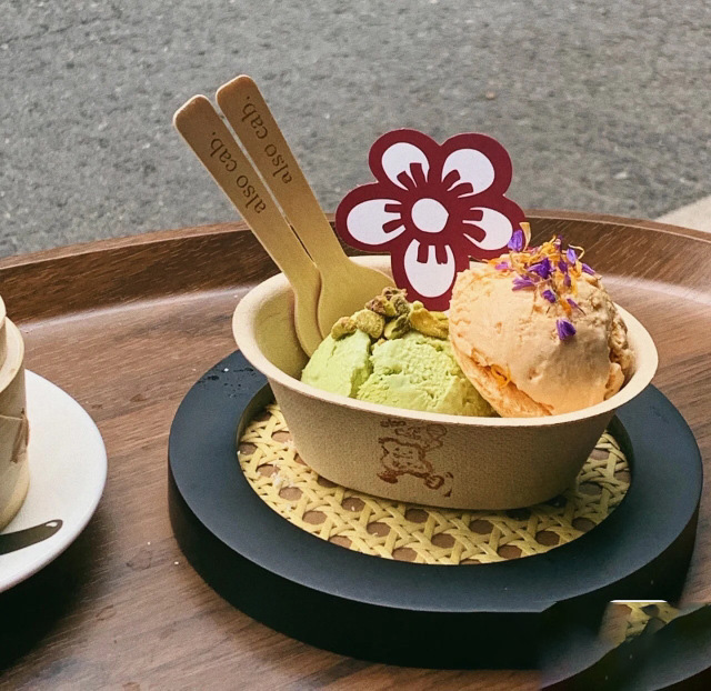 Custom Printed Bagasse Disposable Biodegradable Small Bowls for Dessert