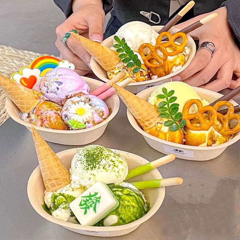 gelato bowls
