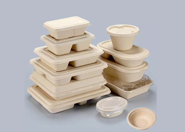 Bamboo pulp tableware