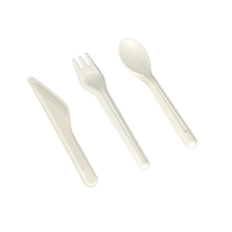 Eco Friendly Heavy Duty Biodegradable Bagasse Disposable Cutlery
