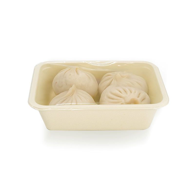 20.6 oz 1compatement Compostable Fiber Coated Tray