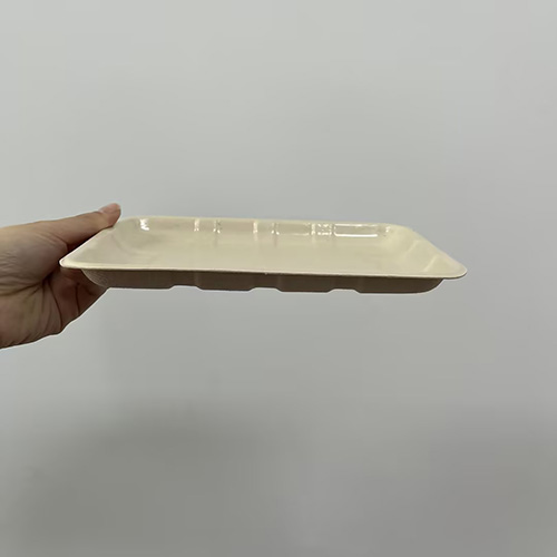 Bagasse Compostable Fiber Disposable Meat Trays​ with Coating