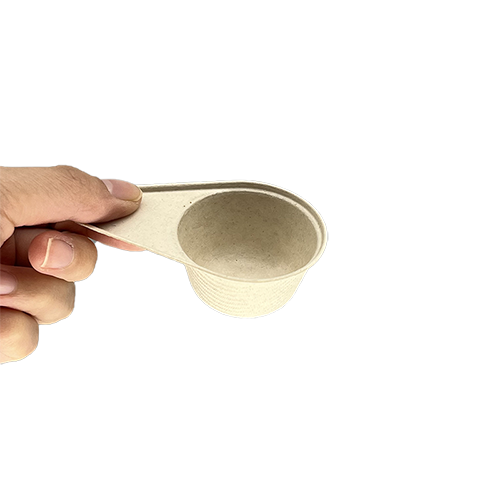 Bagasse Compostable Fiber Milk Powder Scoop