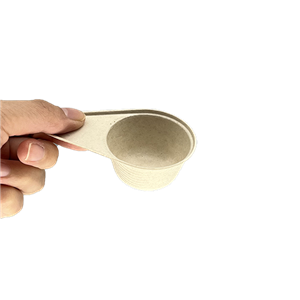 Bagasse Compostable Fiber Milk Powder Scoop
