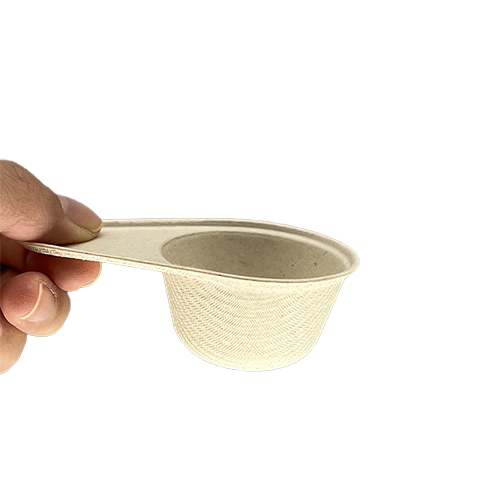 Bagasse Compostable Fiber Milk Powder Scoop