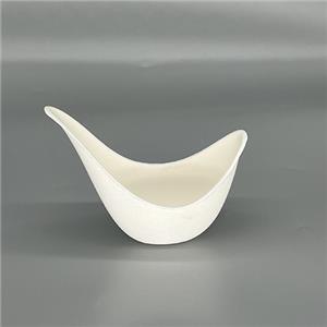 Crescent Conpostable Fiber Small Bagasse Container