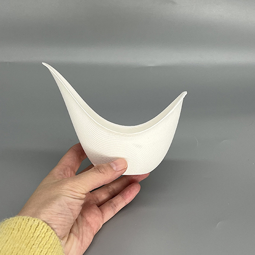 Crescent Conpostable Fiber Small Bagasse Container