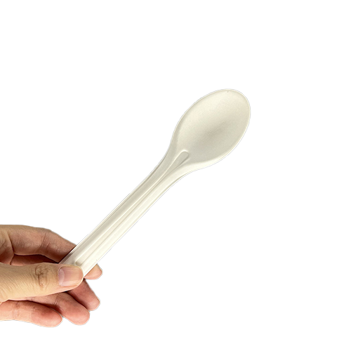Disposable Compostable Bagasse Paper Spoon