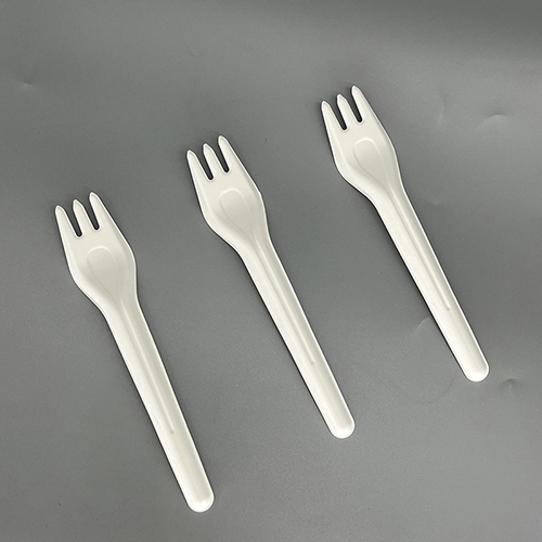 Disposable Compostable Bagasse Paper Fork