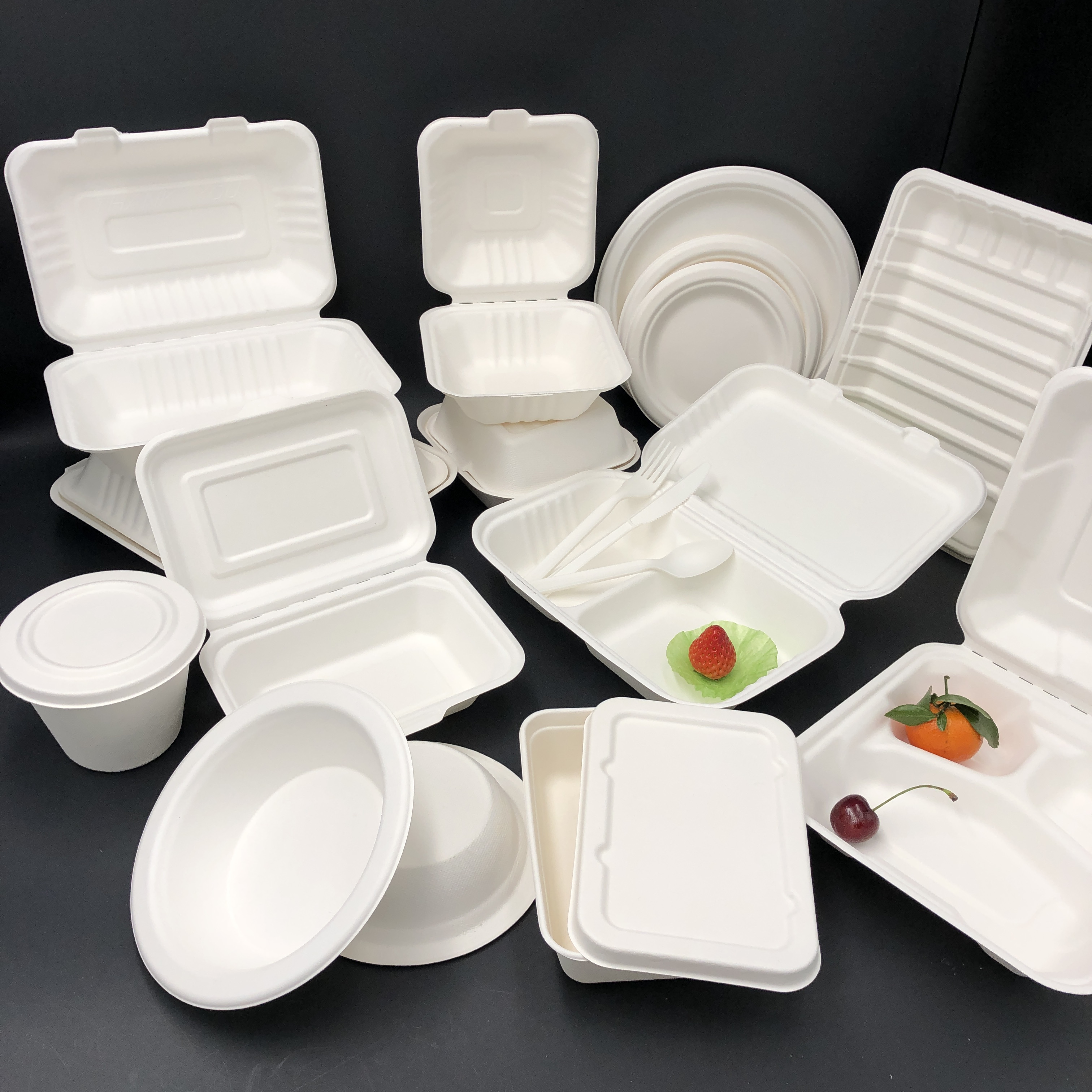 compostable sugarcane plates