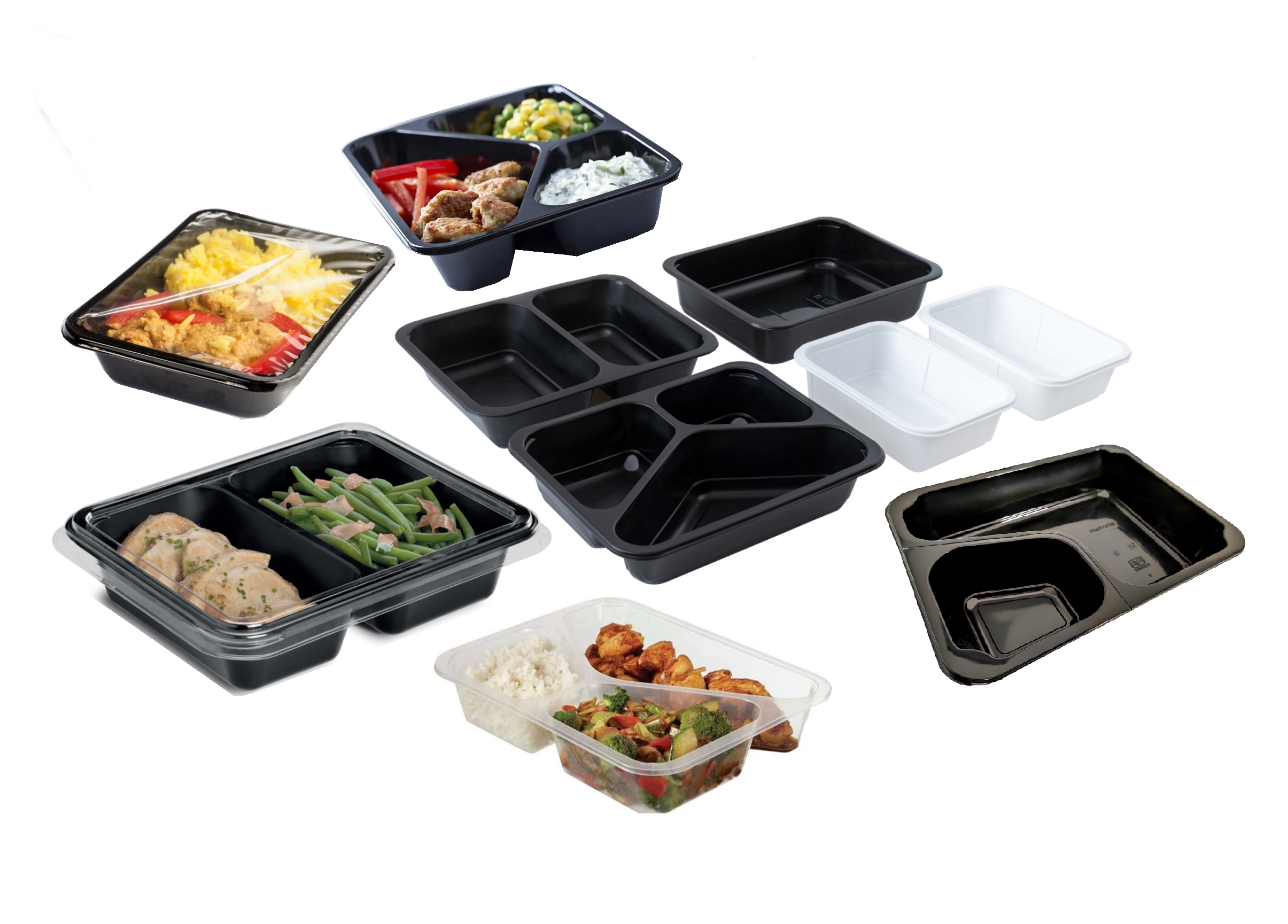 Microwave safe bagasse food containers
