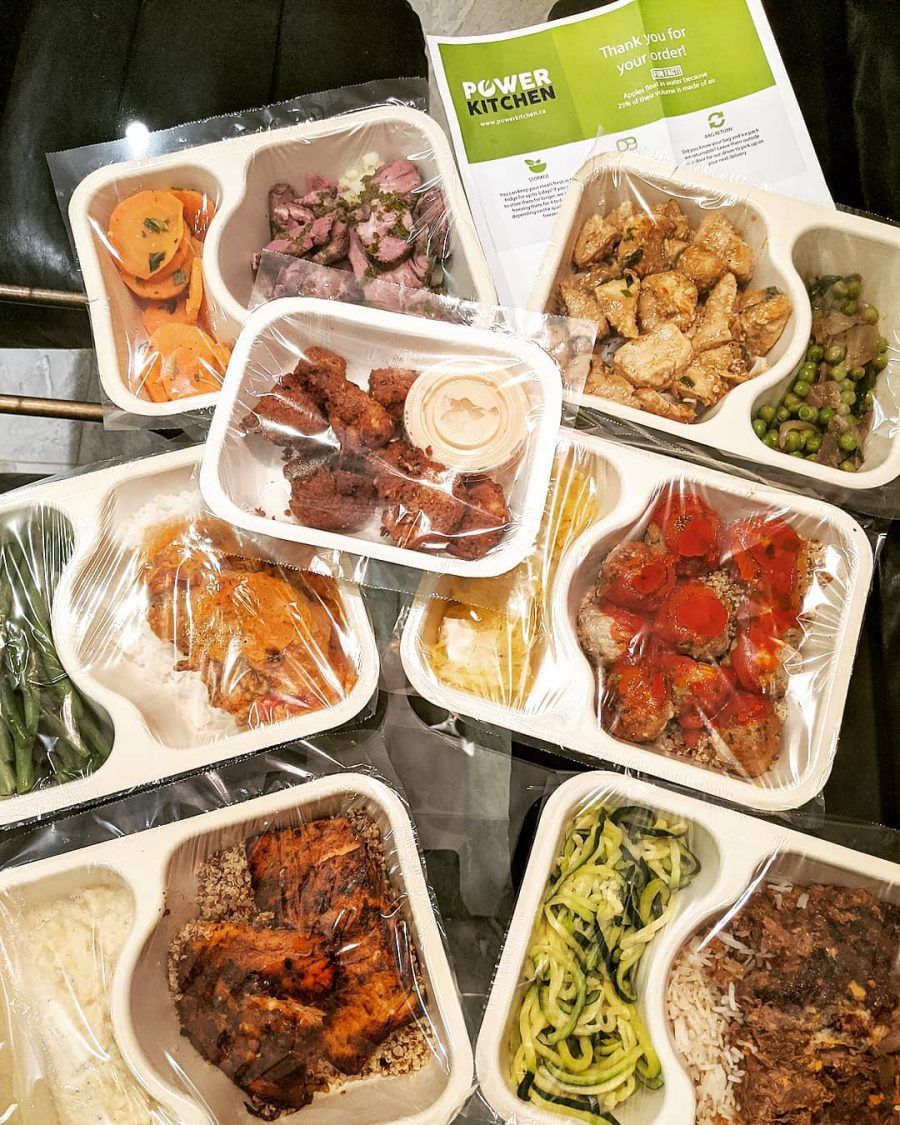 Sugarcane bagasse meal prep trays