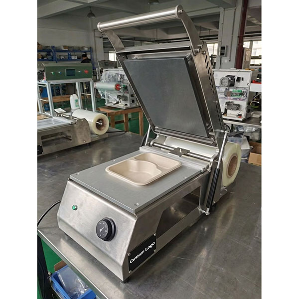 Manual Tray Sealing Machine with Interchangeable Molds